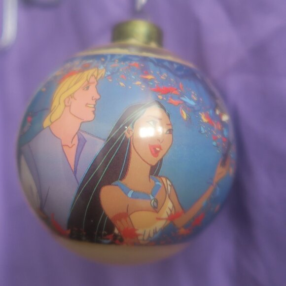 Disney Other - Disney vintage Pocahontas ornament 1995 in blue and multi-colors.